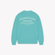 Croyez Original Fraternite Knit Sweater | Tiffany Blue
