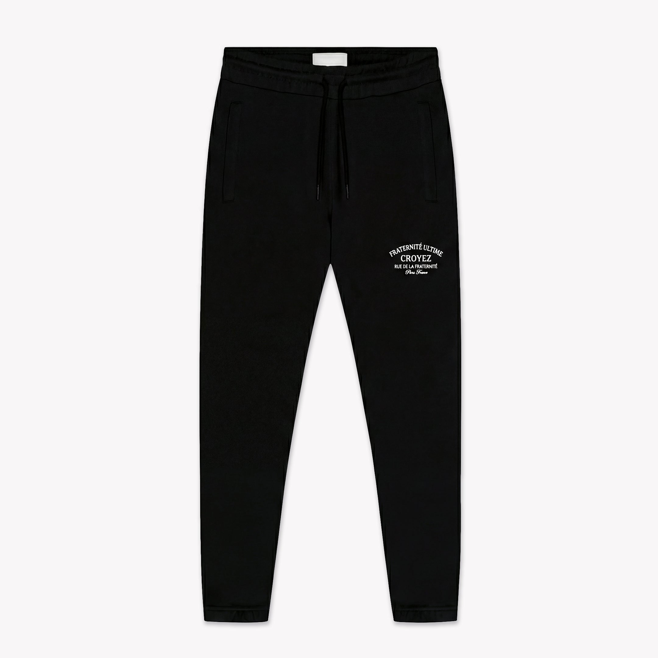  Croyez Original Fraternite Sweatpants | Black