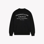 Croyez Original Fraternite Knit Sweater | Black