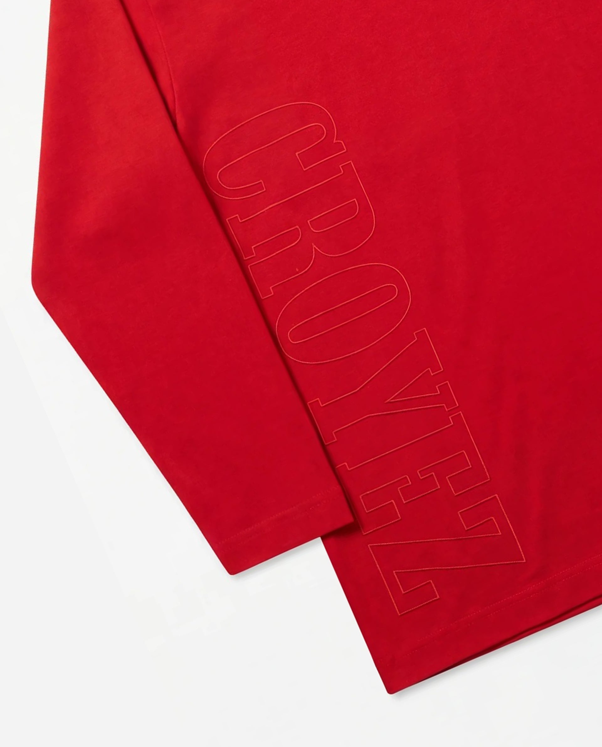 Croyez Logo Longsleeve | Red