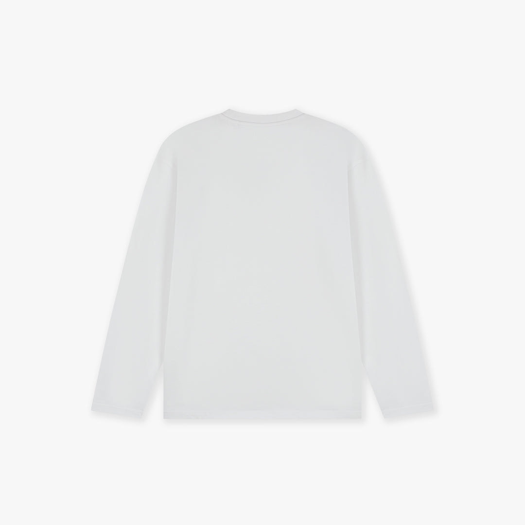 Croyez Patch Longsleeve T-Shirt | White