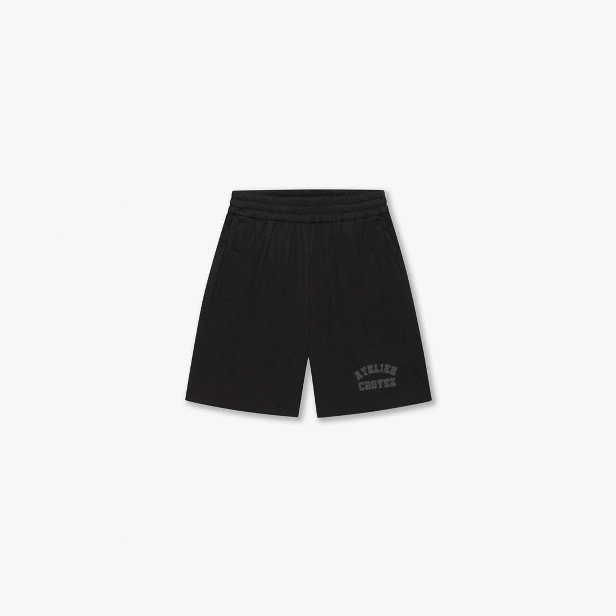  Croyez Mesh Atelier Shorts | Black