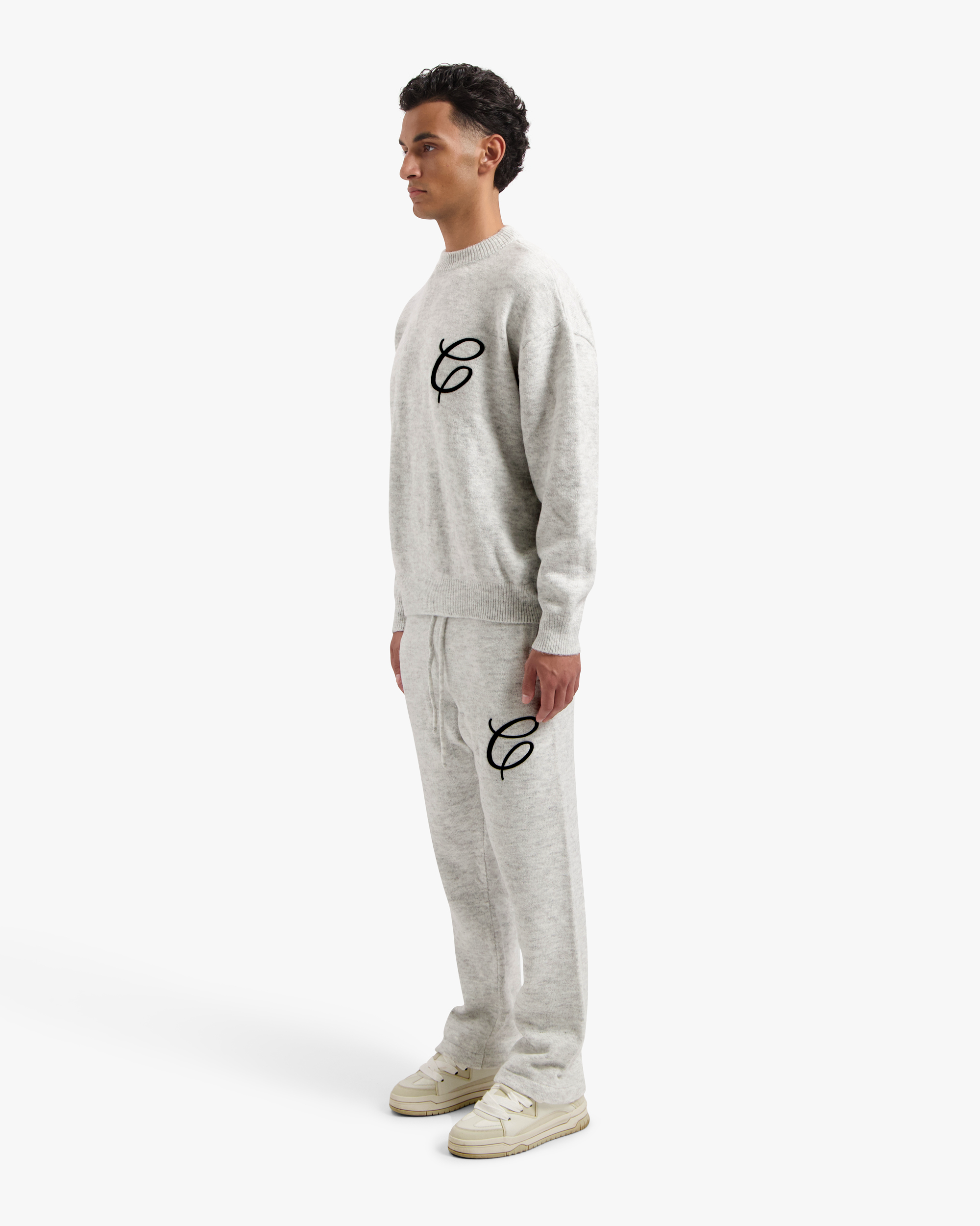 Croyez Essence Knit Tracksuit | Grey