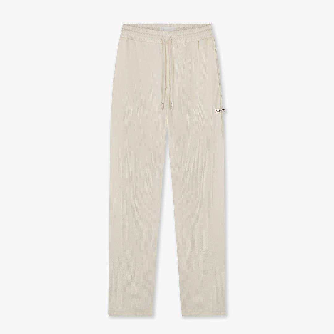  Croyez Plisse Straight Leg Pants | Off-White