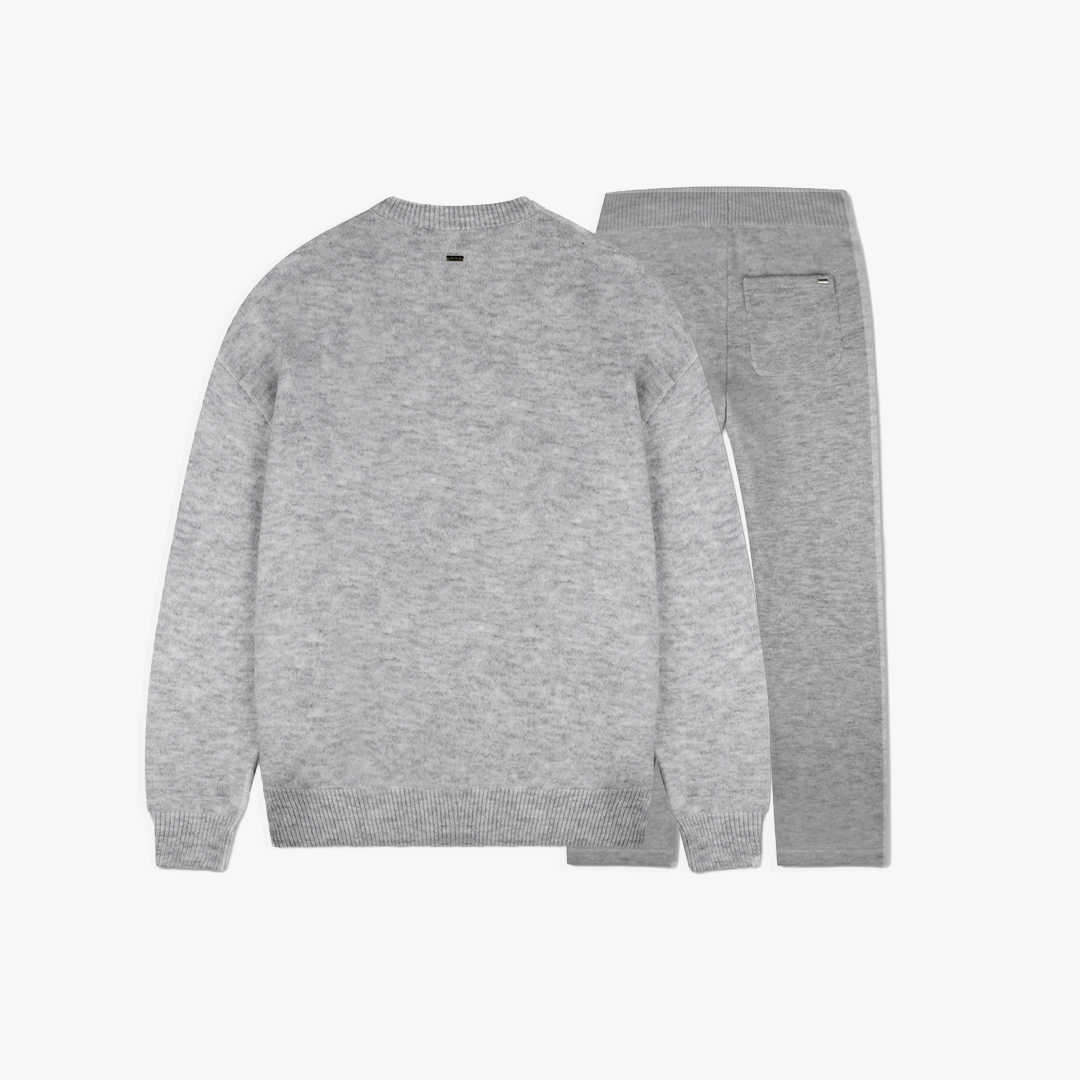 Croyez Essence Knit Tracksuit | Grey