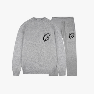 Croyez Essence Knit Tracksuit | Grey