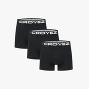 CROYEZ ORGANETTO BOXER 3-PACK | BLACK