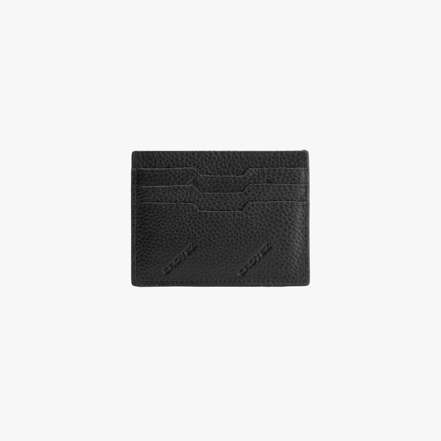 CROYEZ ORGANETTO CARDHOLDER - BLACK