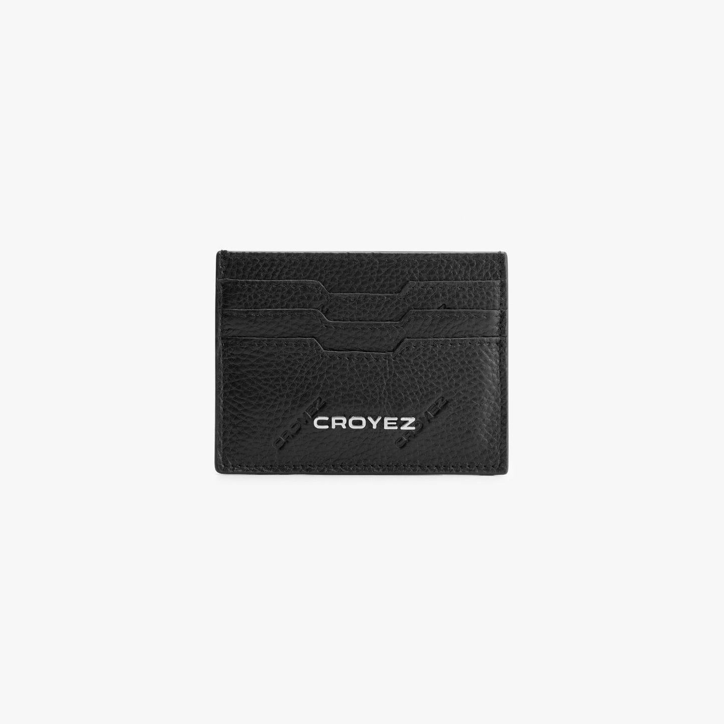 CROYEZ ORGANETTO CARDHOLDER - BLACK