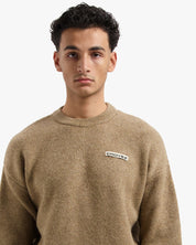 CROYEZ ÉTIQUETTE KNIT SWEATER | BEIGE