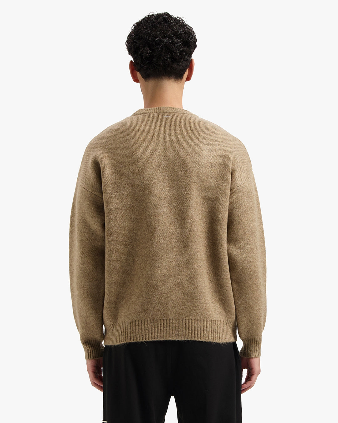 CROYEZ ÉTIQUETTE KNIT SWEATER - BEIGE