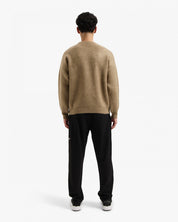 CROYEZ ÉTIQUETTE KNIT SWEATER | BEIGE