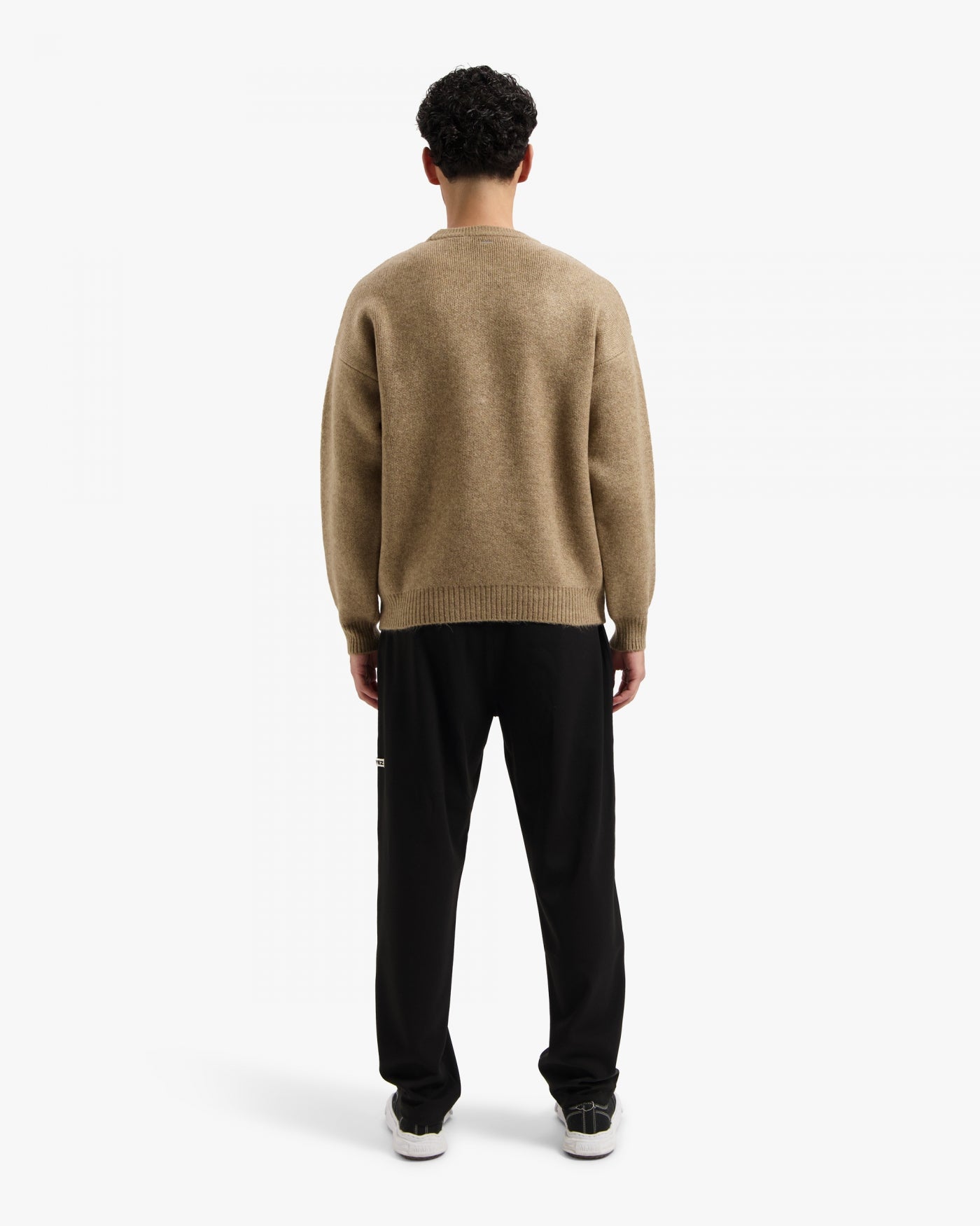 CROYEZ ÉTIQUETTE KNIT SWEATER - BEIGE