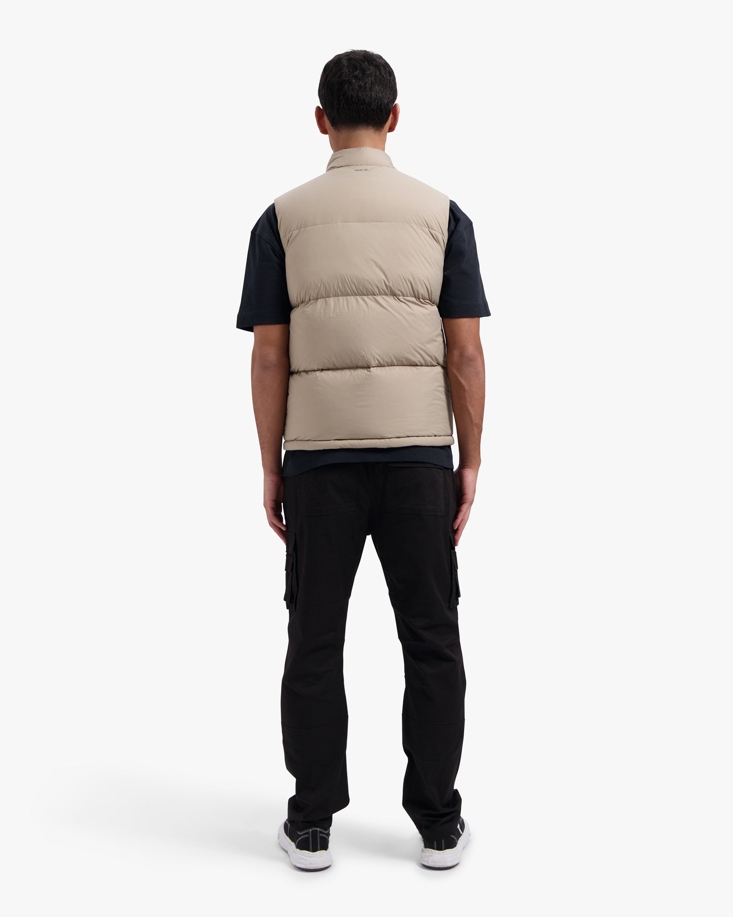 CROYEZ ORGANETTO PUFFER VEST - LIGHT BROWN