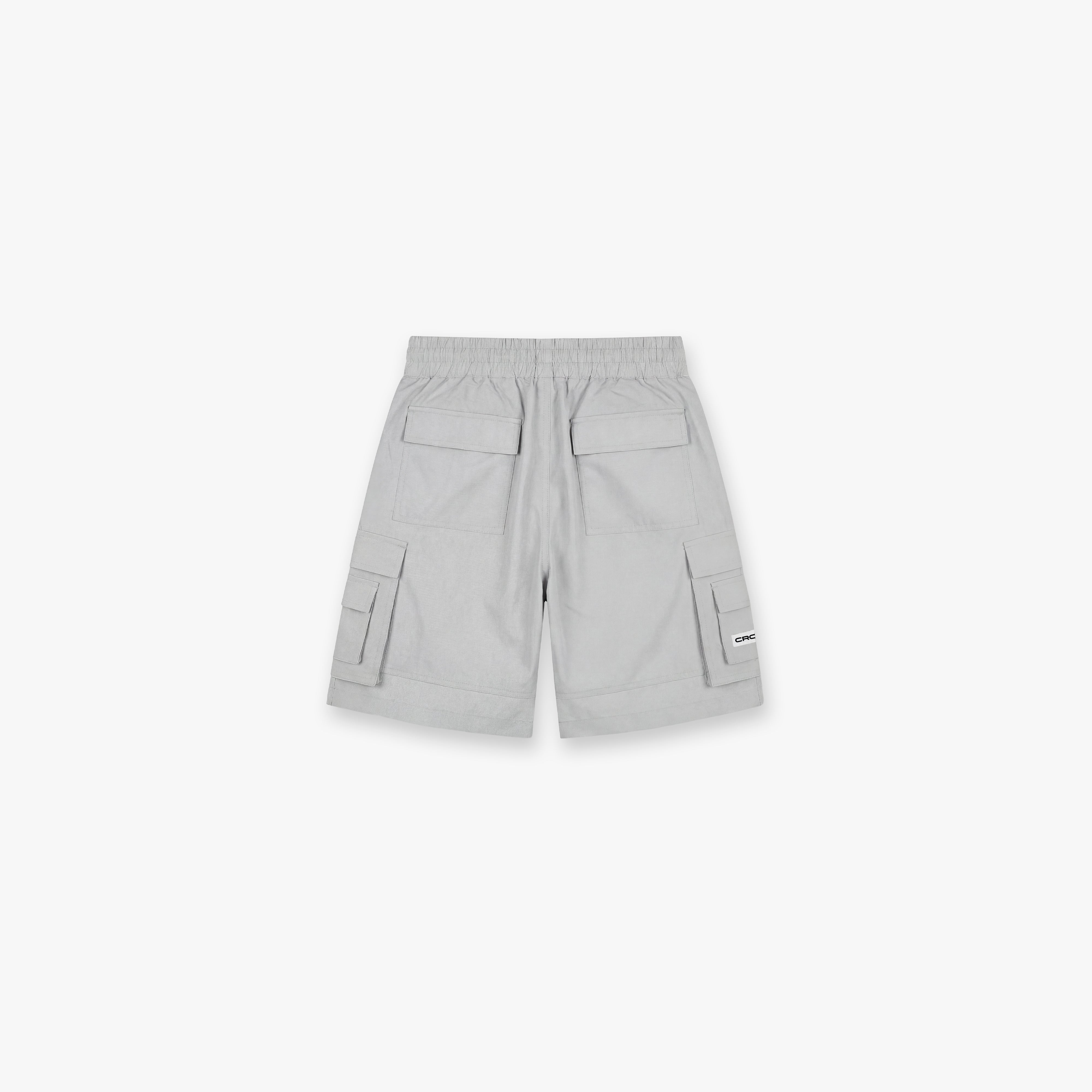 Croyez Parachute Ripstop Shorts | Light Grey