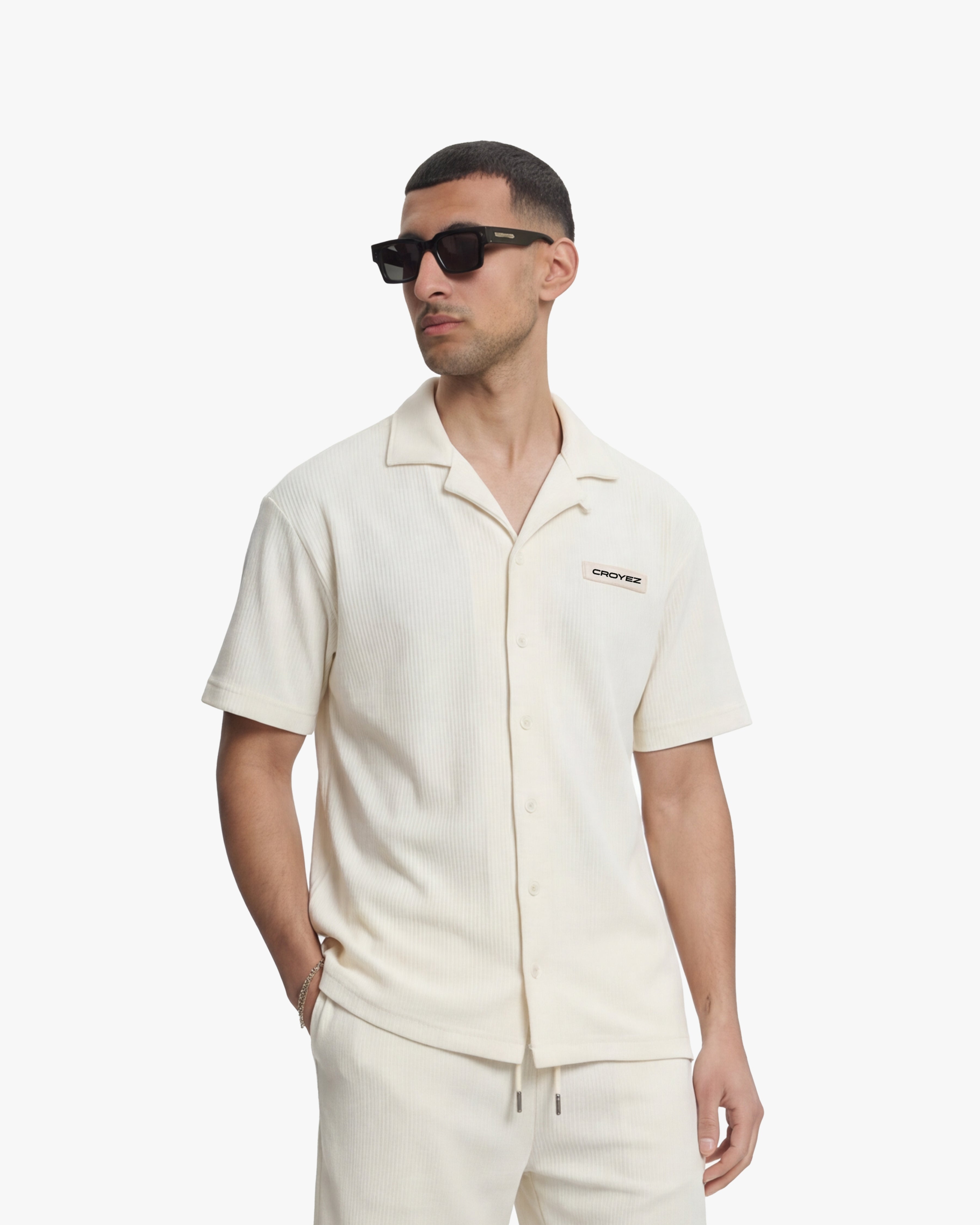 Croyez Plisse Shirt | Off-White