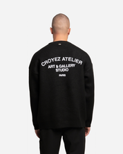 Croyez Art Studio Knit Sweater | Black