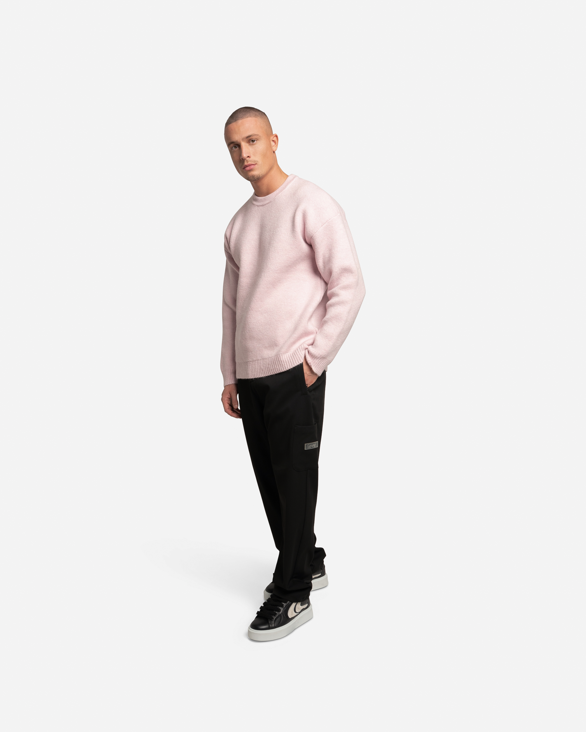 Croyez Art Studio Knit Sweater | Pink