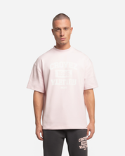 Croyez Heavyweight College T-Shirt | Pink