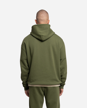 Croyez Heavyweight College Hoodie | Forest Green