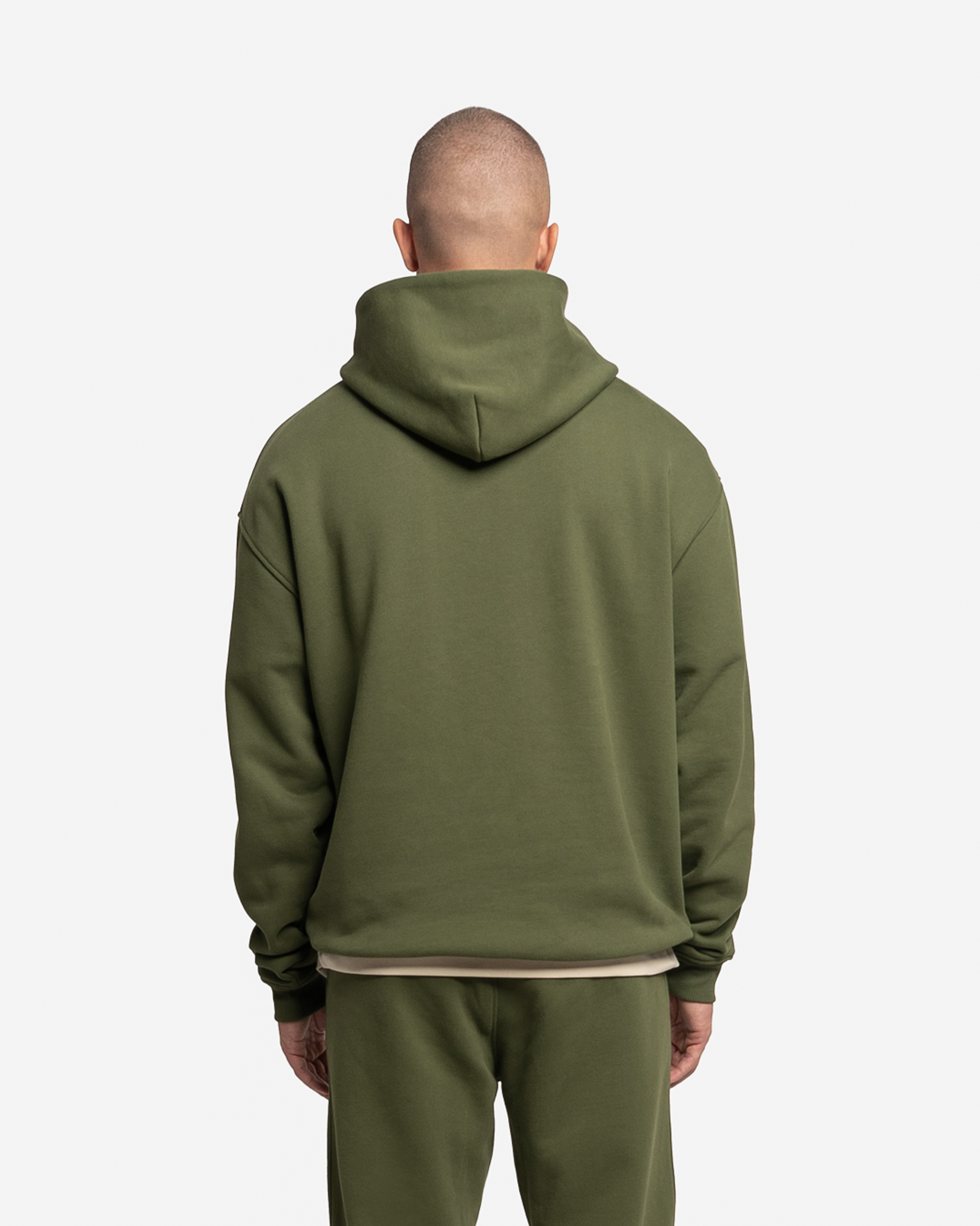 Croyez Heavyweight College Hoodie | Forest Green
