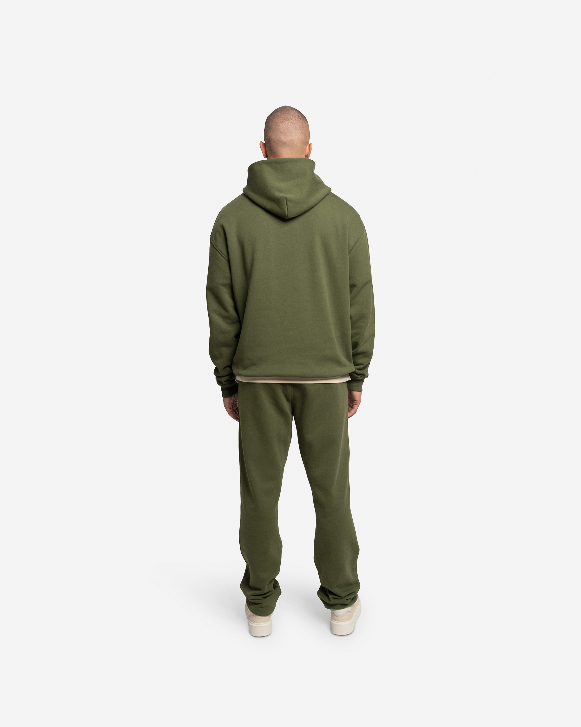 Croyez Heavyweight College Hoodie | Forest Green