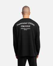 Croyez Fraternité Ultime Longsleeve T-Shirt | Black