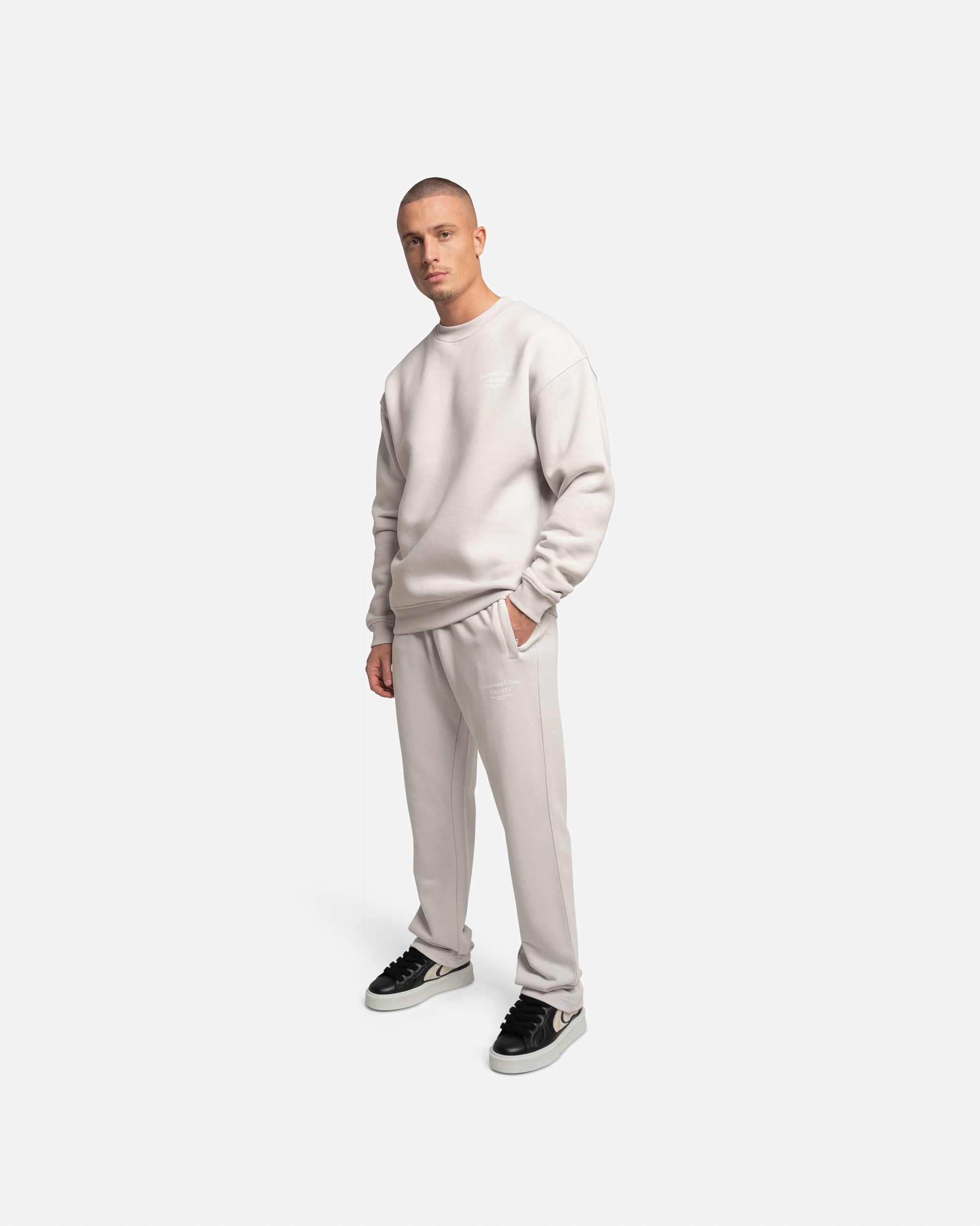 Croyez Fraternité Ultime Sweater | Light Grey