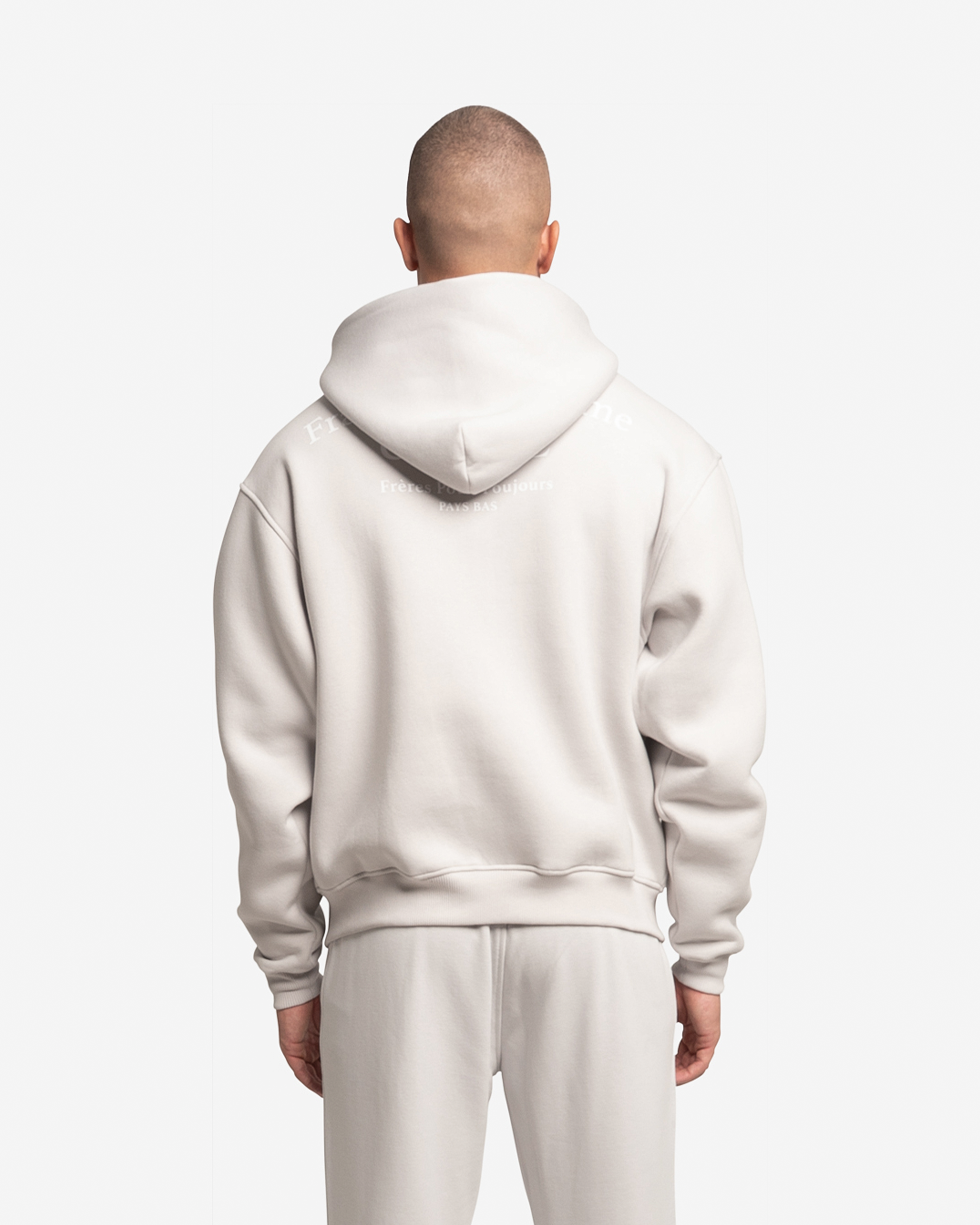Croyez Fraternité Ultime Zip Hoodie | Light Grey