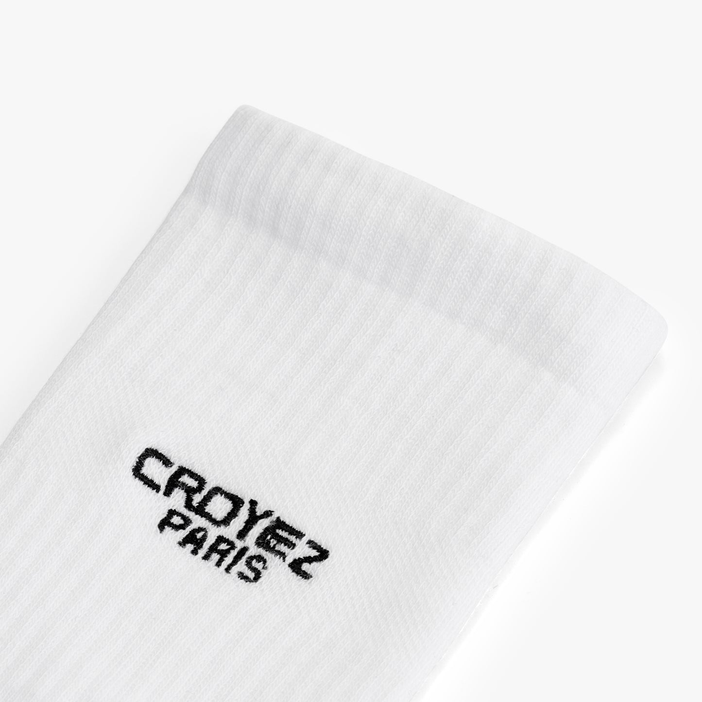 CROYEZ PARIS SOCKS 2-PACK - WHITE