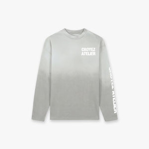 Croyez Sprayed Atelier Longsleeve | Light Grey
