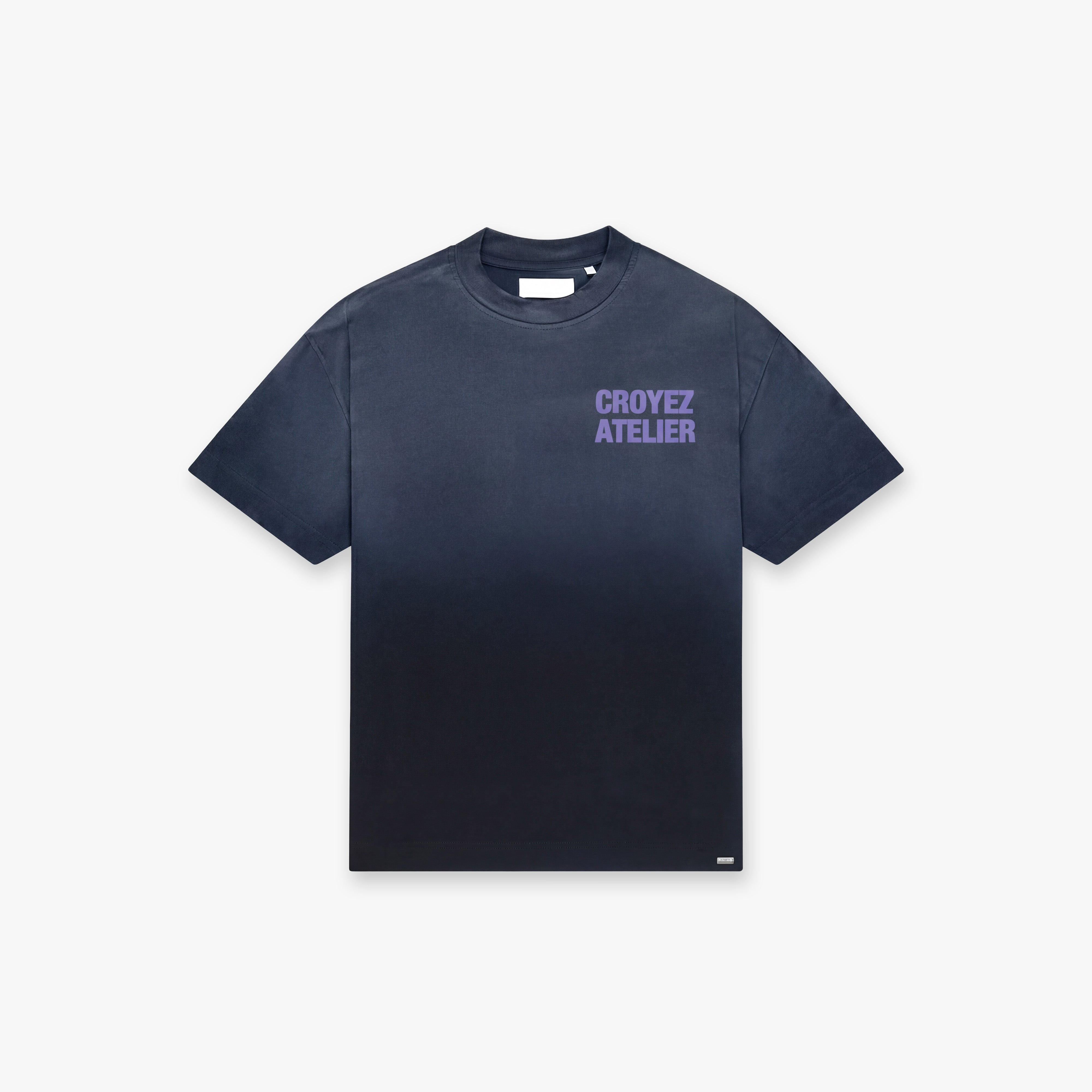  Croyez Sprayed Atelier T-Shirt | Black