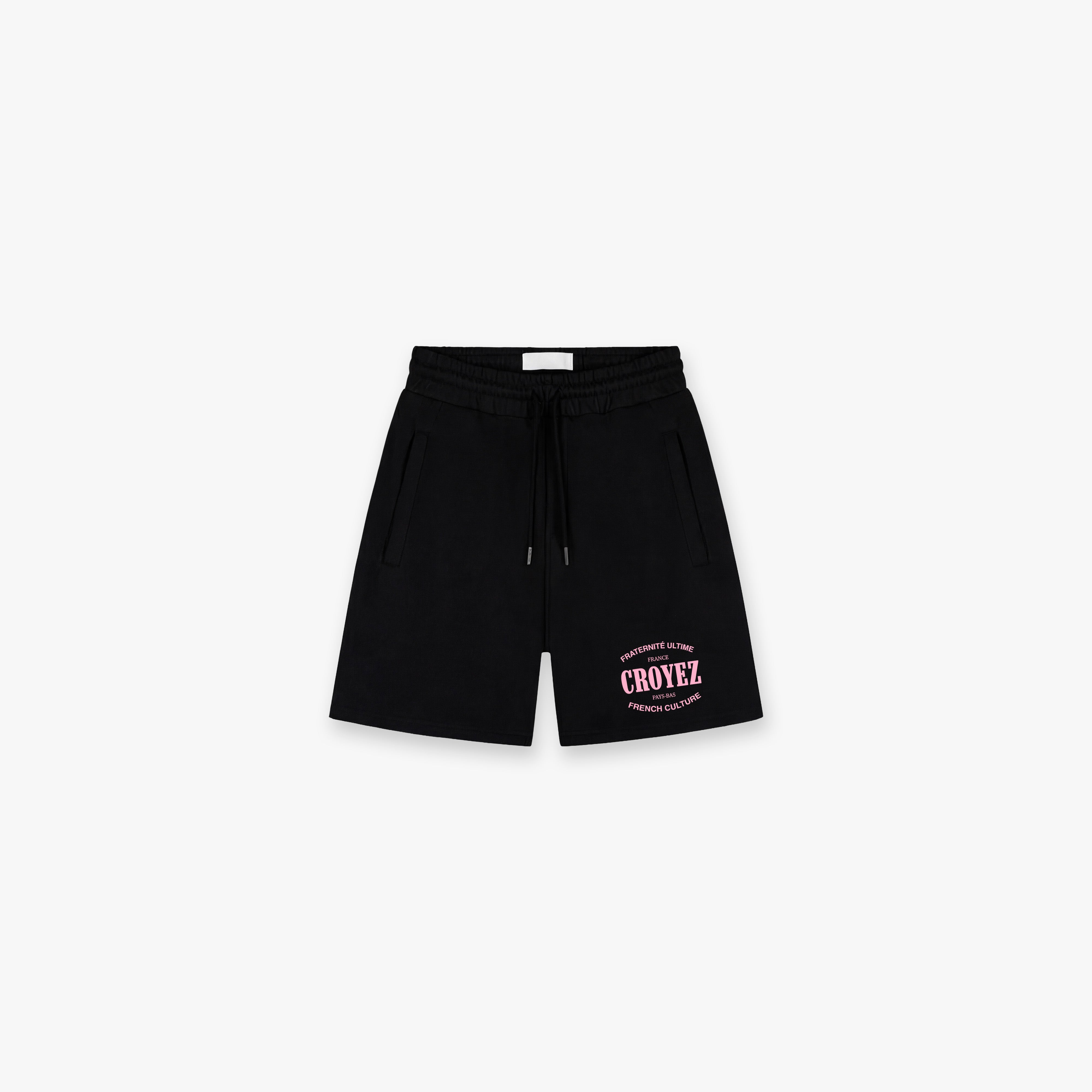  Croyez Stamp Shorts | Black