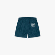 Croyez Stamp Swim Shorts | Dark Teal