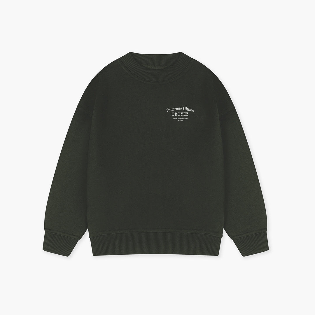  CROYEZ MINI FRATERNITÉ SWEATER | DARK GREEN