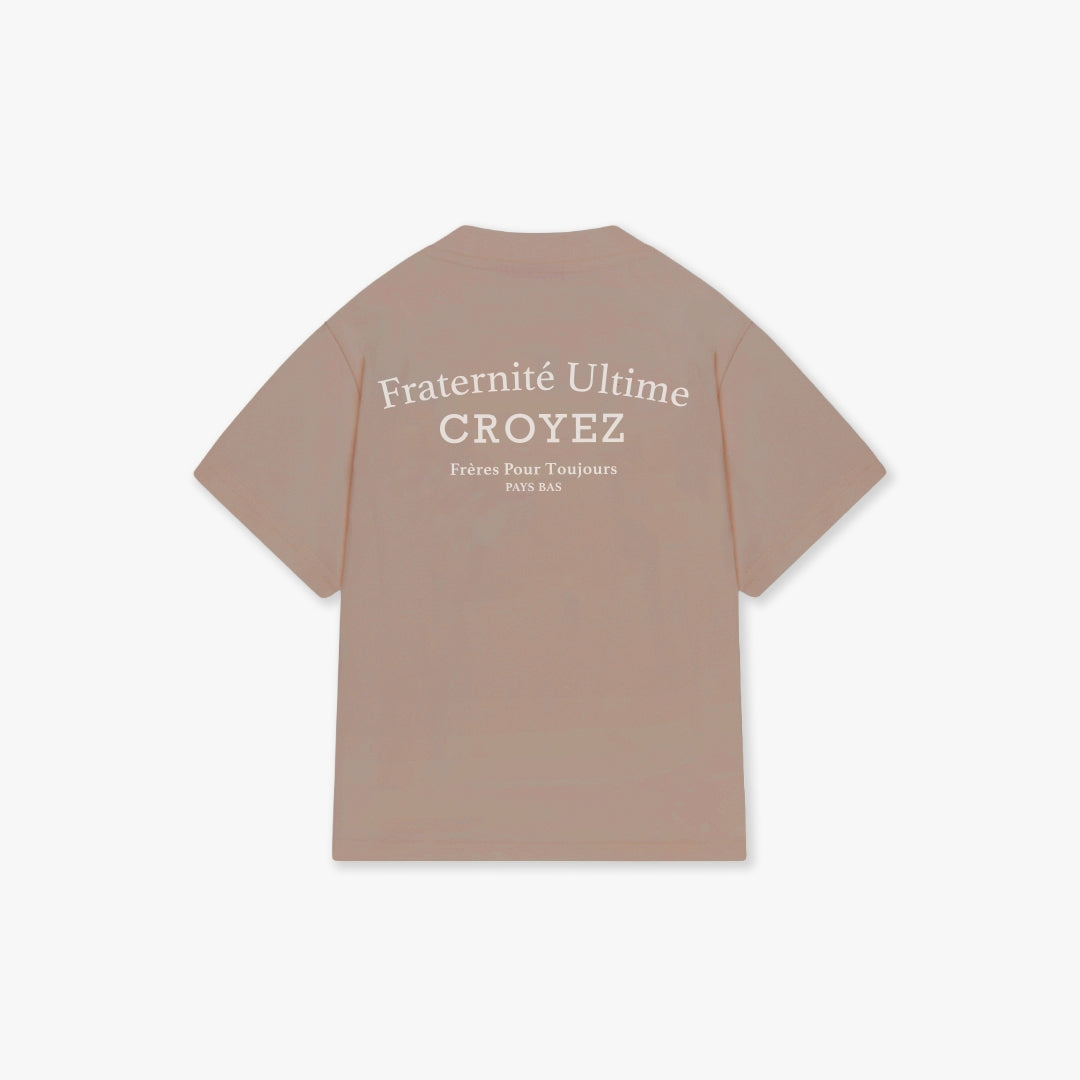CROYEZ MINI FRATERNITÉ T-SHIRT | SAND