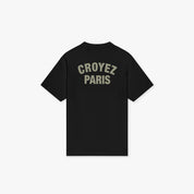 CROYEZ PARIS T-SHIRT | BLACK