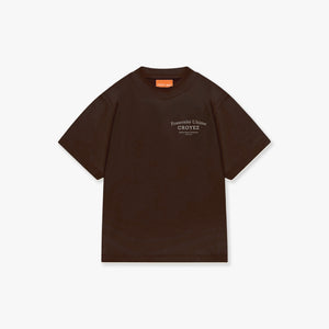 CROYEZ MINI FRATERNITÉ T-SHIRT | BROWN