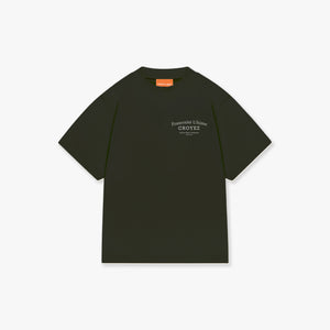 CROYEZ MINI FRATERNITÉ T-SHIRT | DARK GREEN