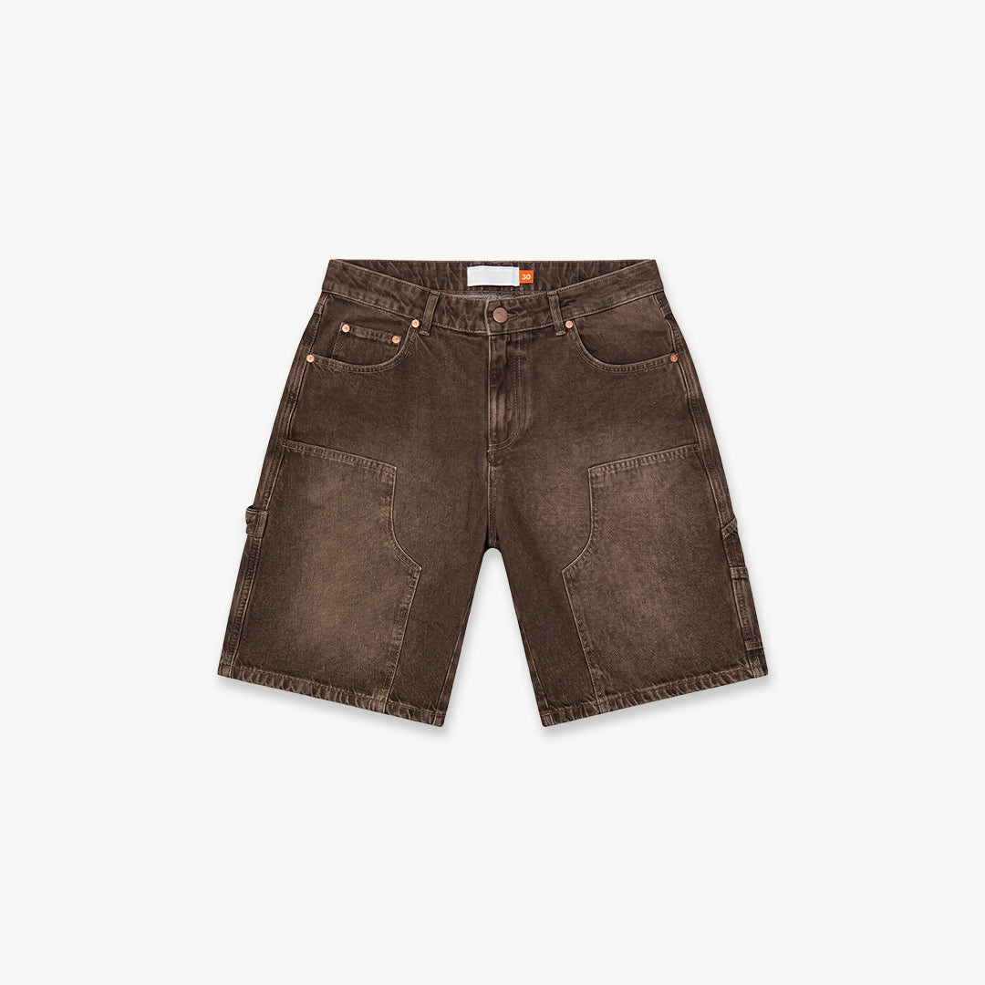  Croyez CD2 Carpenter Shorts | Washed Brown