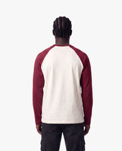 Croyez Two Tone Longsleeve | Off-White/Cherry