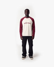 Croyez Two Tone Longsleeve | Off-White/Cherry