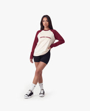 Croyez Two Tone Longsleeve | Off-White/Cherry