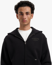 CROYEZ FRATERNITÉ ZIP HOODIE | BLACK