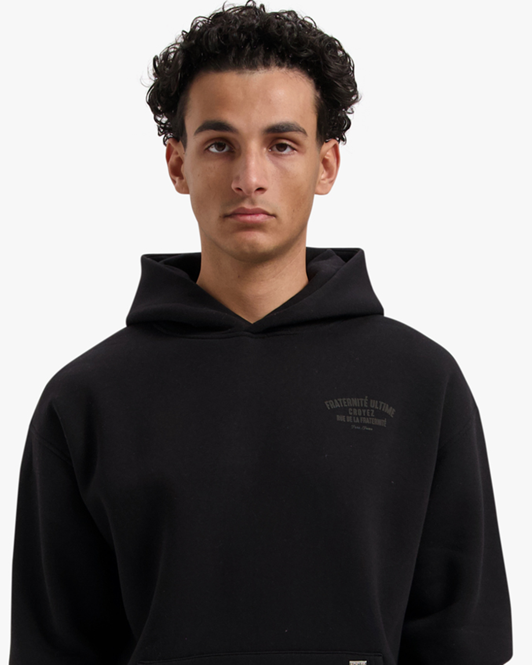CROYEZ FRATERNITÉ HOODIE | BLACK