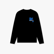CROYEZ BOTANIQUE LONGSLEEVE | BLACK/COBALT
