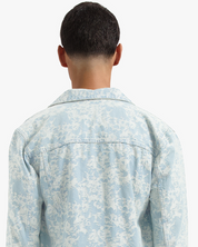 CROYEZ JACQUARD CAMO DENIM JACKET | LIGHT BLUE