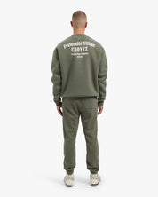 CROYEZ FRATERNITÉ SWEATER | DUSTY OLIVE