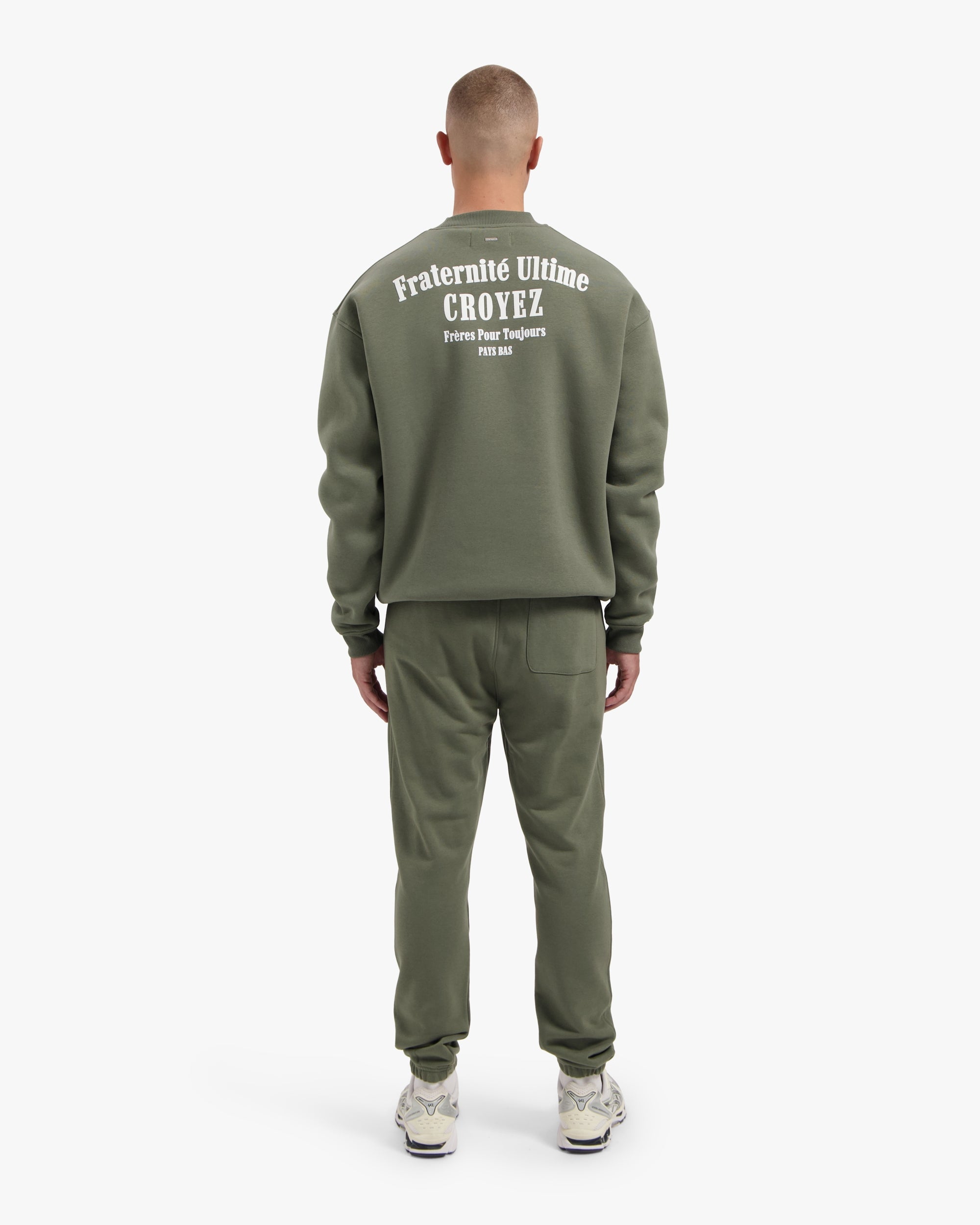 CROYEZ FRATERNITÉ SWEATER | DUSTY OLIVE