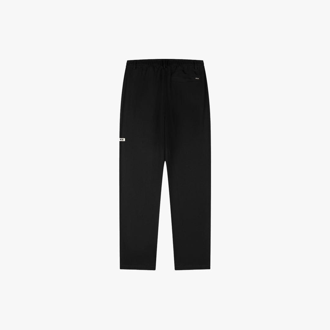 CROYEZ ÉTIQUETTE STRAIGHT CHINO - BLACK